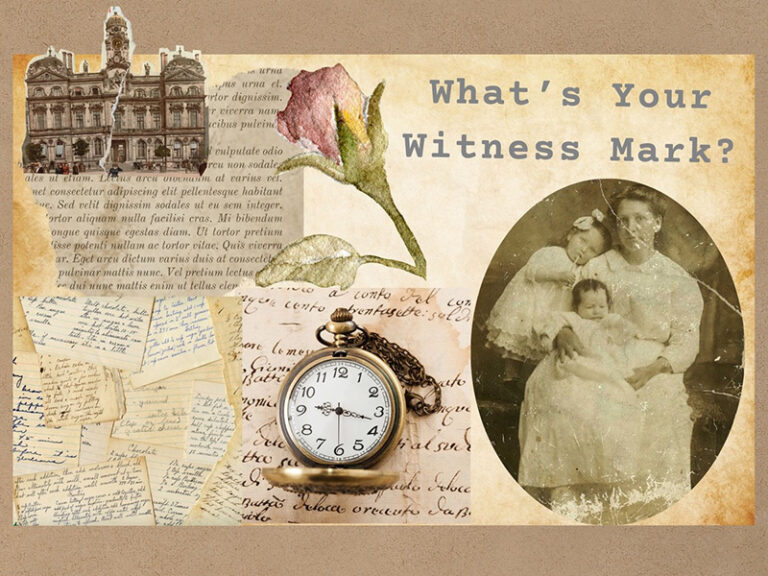 What’s Your Witness Mark? The Invisible Legacy You’re Still Creating